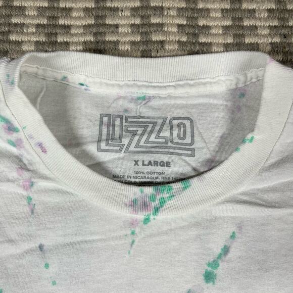 Lizzo Shirt Men’s Sz XL Tie Dye UR Special Puff Graphic Tee Official Merch New - Picture 5 of 5